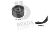 RENAU 7701477570 V-Ribbed Belt Set